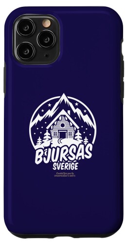 iPhone 11 Pro スウェーデンのBjursas スヴェリッジ スキー リゾート ビュルサ スマホケース