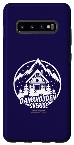 Galaxy S10+ スウェーデンのDamsh?jden Sverigeスキーリゾート Damsh?jden スマホケース