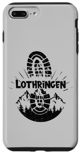 iPhone 7 Plus/8 Plus Hiker Lothringen フランス ハイキング バケーション スキー スマホケース