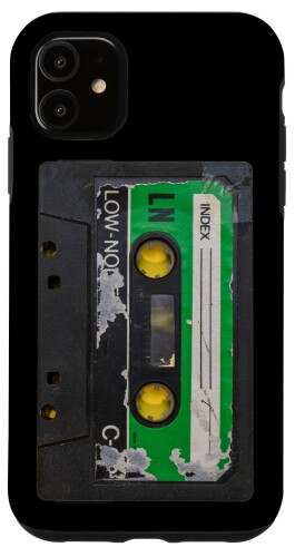 iPhone 11 Old Retro School Hip Hop Dj Cassette Graphic Art スマホケース