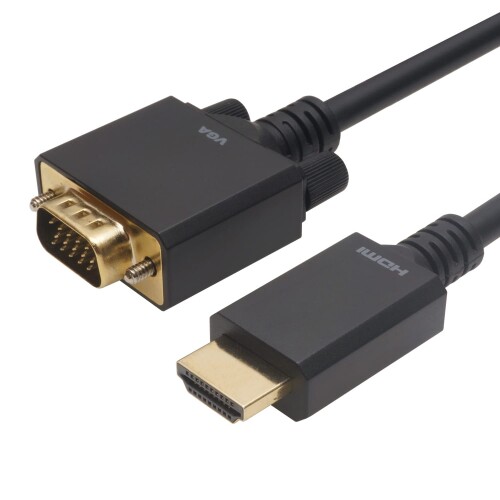 ホーリック HDMI→VGA変換ケーブル 5m HAVG50-711BB