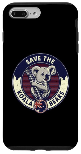 iPhone 7 Plus/8 Plus Save The Koalas Koala Bears Animal Protection Australia コアラ スマホケース