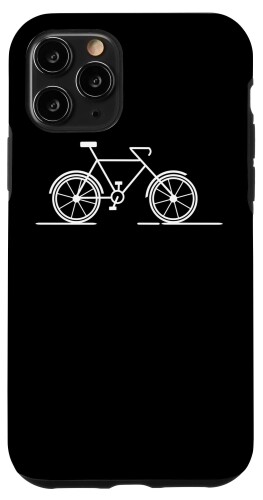 iPhone 11 Pro スポーツとサイクリングデザイン 誇り高きサイクリスト 自転車の引用 スマホケース