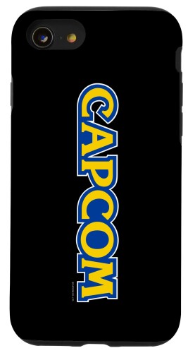 iPhone SE (2020) / 7 / 8 CAPCOM ロゴ BK スマホケース