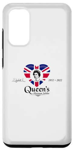 Galaxy S20 Queen's Platinum Jubilee 1952~2022 Monarchy Platinum Jubilee スマホケース